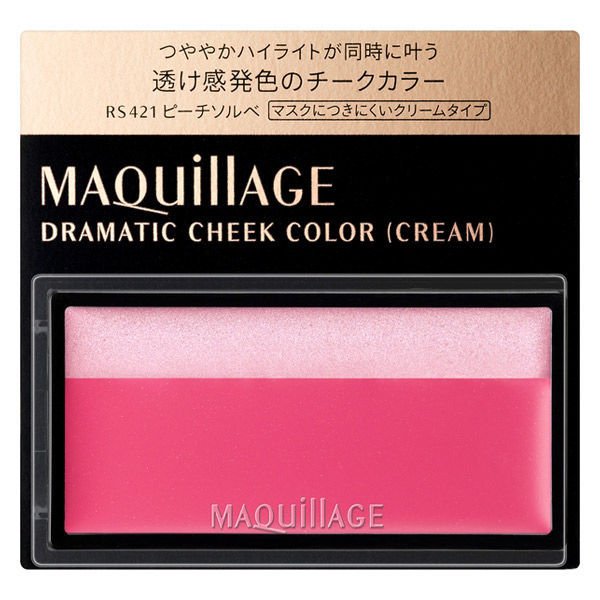 DRAMATIC CHEEK COLOR (Cream) RS421 Peach Sorbet