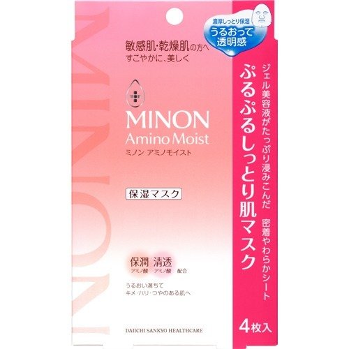 蜜濃MINON 氨基酸滋潤保濕系列 水潤保濕修護面膜